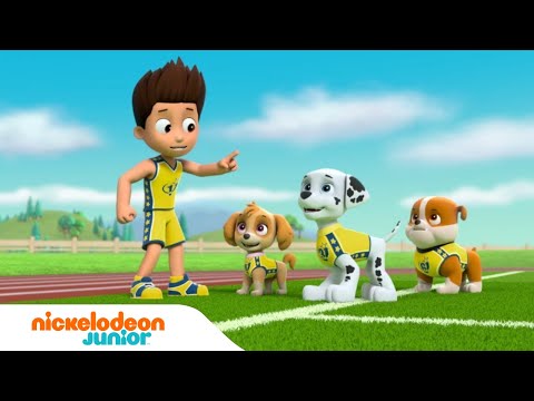 La Pat'Patrouille | Match de football avec le maire Hellinger | Nick Jr.