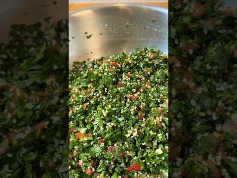 La recette du tabouleh 🇱🇧 #recette #cuisine #recettesimple #food #recettelibanaise