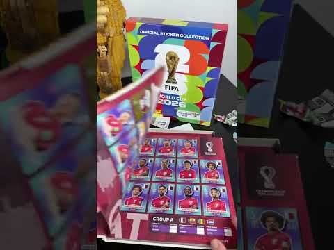 Le plus bel album de stickers panini pour la coupe du monde 2026 ! #football #coupedumonde #panini