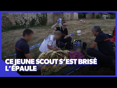 Le SAMU intervient dans un camp de jeune scout