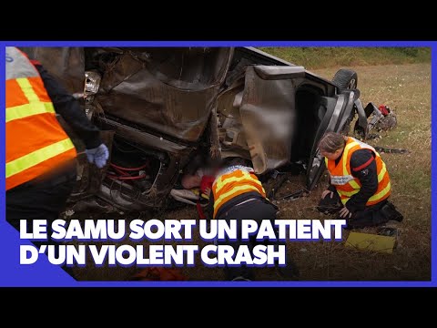 Le SAMU intervient sur un véhicule sanitaire accidenté !