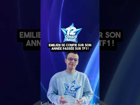 LES 12 COUPS DE MIDI : Emilien se confie sur son année dans les 12 coups de midi sur TF1 !