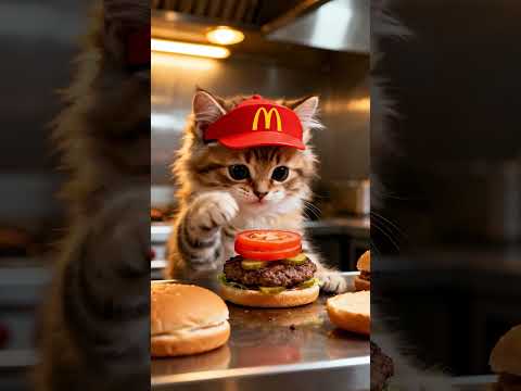 Les employés de McDonald's les plus mignons ! 😻🐾