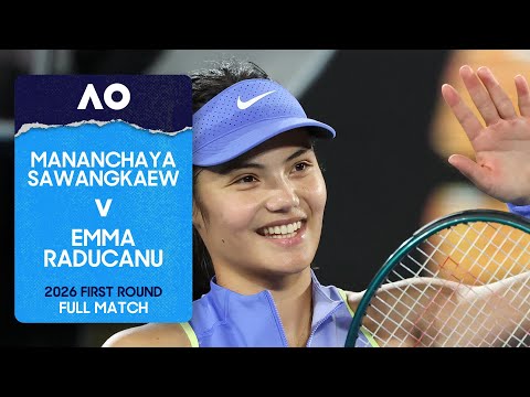 Mananchaya Sawangkaew v Emma Raducanu Full Match | Australian Open 2026 First Round