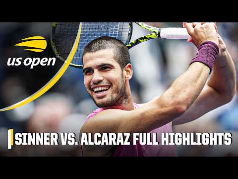 Men's Final: No. 1 Jannik Sinner vs. No. 2 Carlos Alcaraz | Full Match Highlights | 2025 US Open