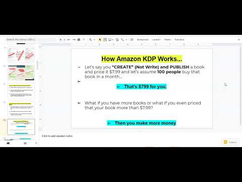 NEW TRAINING How To Make Between $500   $5000 On Amazon KDP Monthly Without Writing Skill