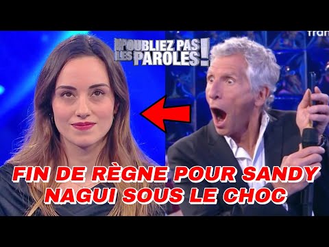 N'oubliez pas les paroles : Clap de fin pour Sandy : la réponse va vous surprendre…