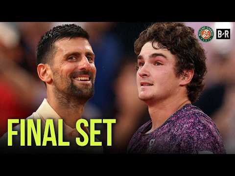 Novak Djokovic vs. João Fonseca – 5TH SET | Roland-Garros 2026