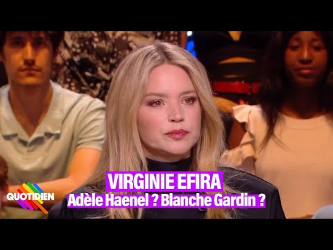 "On a peut-être besoin d'une révolution" : Virginie Efira réagit aux propos d'Adèle Haenel