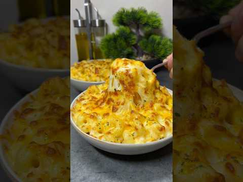 Pâtes au fromage gratinées #recettefacile #recette #cuisine #food #pasta #cheese #cheesy #recettes