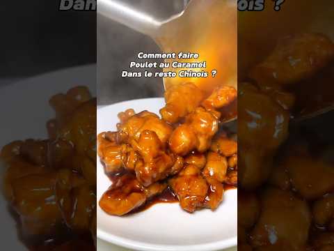 Poulet au caramel quel est la recette de resto chinois ? 😁 #recette #astuce #asiatique #cuisine
