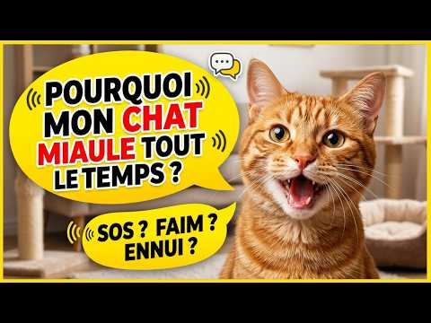 Pourquoi Mon Chat Miaule Tout Le Temps ?