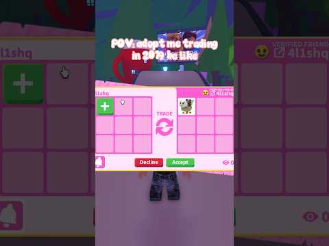 POV: adopt me trades #pov #adoptme #pets #viral #shorts #blowup #fy #roblox #new #art #dance #gaming