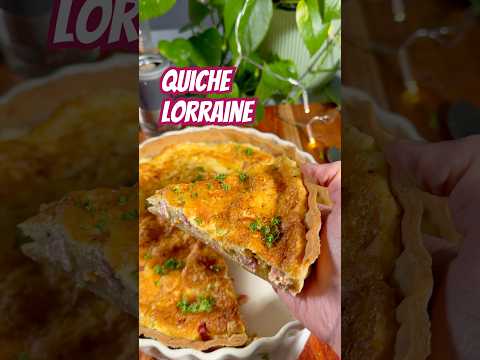 Quiche lorraine maison #recettehealthy #recettefacile #food