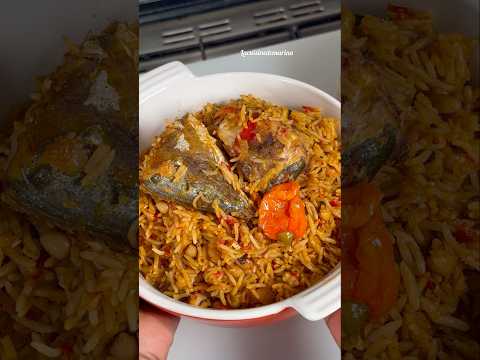 Recette du riz gras avec des haricots corneille #food #cooking #cuisine #foodie #rice #recipe