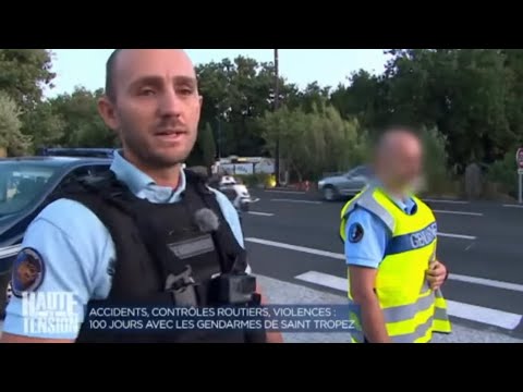Reportage sur les GENDARMES de la Côte d’Azur