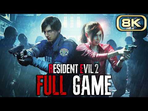 RESIDENT EVIL 2 REMAKE Gameplay Walkthrough FULL GAME (8K 60FPS RTX) No Commentary