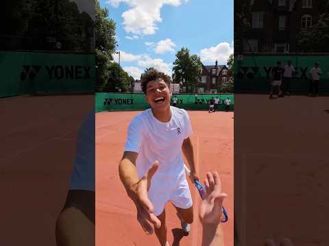 Returning A FULL SPEED Ben Shelton Serve