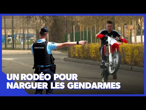Rodéo : des levées de roues pour narguer la police !