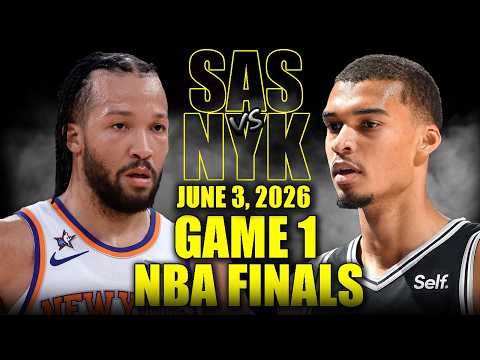 San Antonio Spurs vs New York Knicks Full Game 1 Highlights – June 3, 2026 | NBA Finals