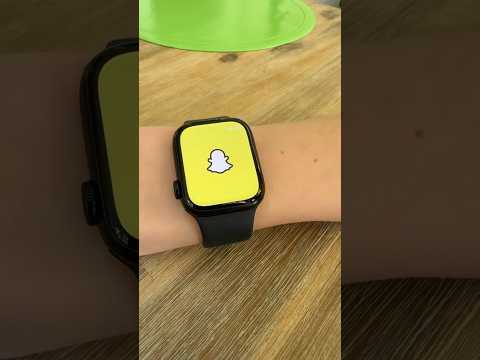 Snapchat auf der Apple Watch 😳 #apple #applewatch #app #snapchat @OfficialSnapchat @Apple