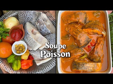 Soupe de poisson la recette la plus facile et délicieuse