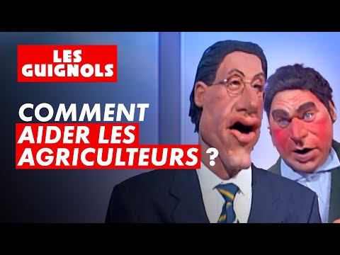 Sylvestre face à un agriculteur en colère – Les Guignols – CANAL+