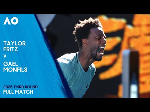 Taylor Fritz v Gael Monfils Full Match | Australian Open 2025 Third Round