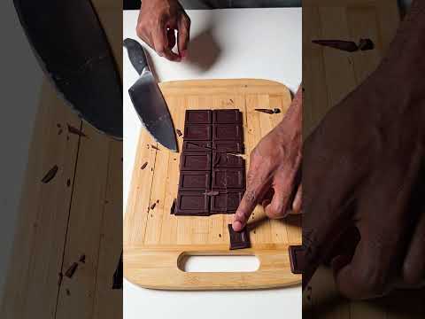 Technique de chocolat à l'infini #shorts #cuisine @zackdfilms #recette