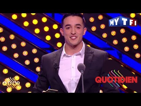 Tibo InShape, désigné YOUTUBEUR de l'année au "Q d'Or" | Quotidien avec Yann Barthès
