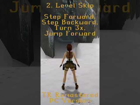 Tomb Raider 1 Remastered Cheats