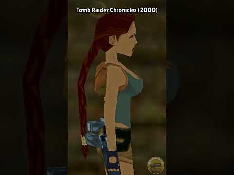 Tomb Raider Lara Croft Chest Evolution (1996-2018)