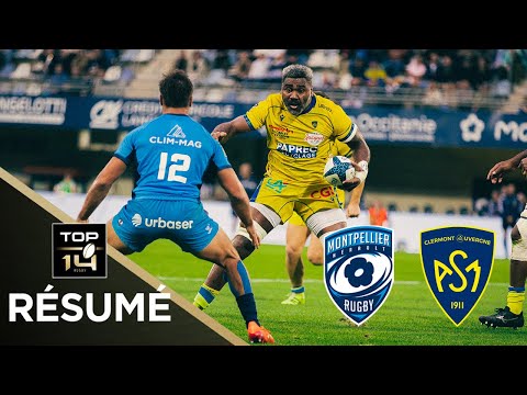 TOP14: Résumé partie complète Montpellier Rugby vs ASM Clermont :J9 – Saison 2025/2026