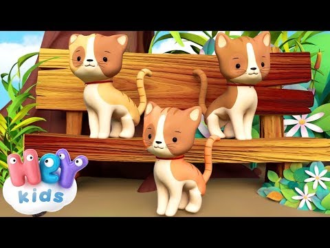 Trois Petits Chats – Comptines pour bébé en francais | HeyKids