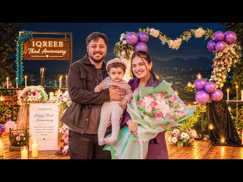 3 YEARS OF FOREVER TOGETHER ♥️🥹 | I SURPRISED AREEB ON OUR NIKKAH ANNIVERSARY 🥰 | SISTROLOGY