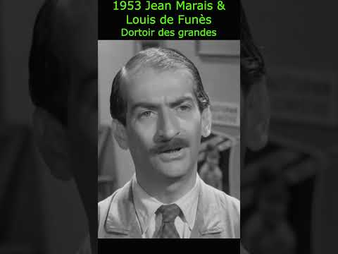 Jean Marais et Louis de Funès réunis à l’écran | Dortoir des grandes (1953) – Film français culte
