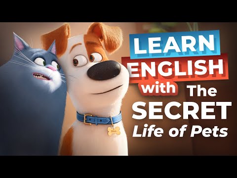 MOVIE with Subtitles for Learning English — THE SECRET LIFE OF PETS