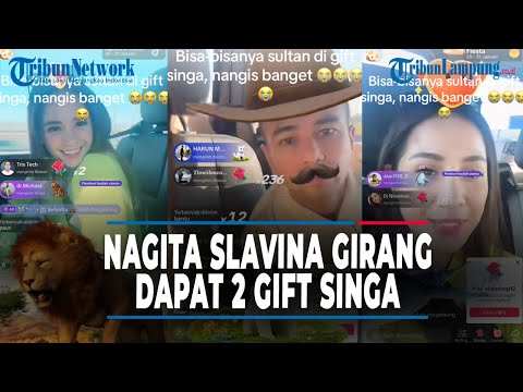 NAGITA SLAVINA GIRANG DAPAT 2 GIFT SINGA SAAT LIVE TIKTOK